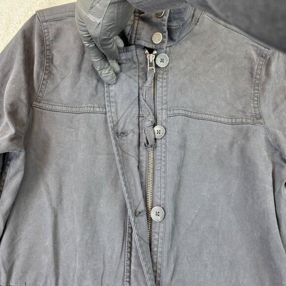 Lucky Brand Jacket Womens Small Utility Button Zip Pockets 7WD3177 Casual - Picture 2 of 13